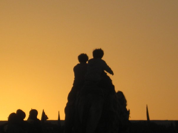 ...off into the sunset...